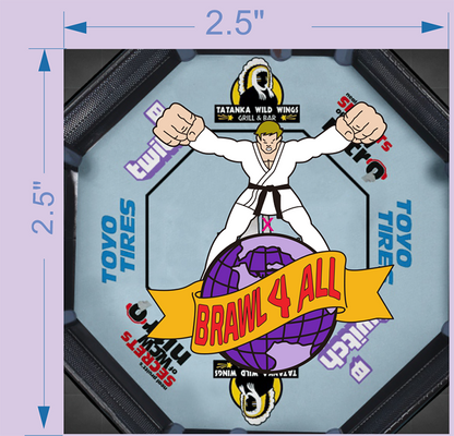 nL Brawl 4 All Pin